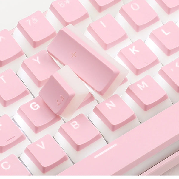 Pink PBT Keycaps