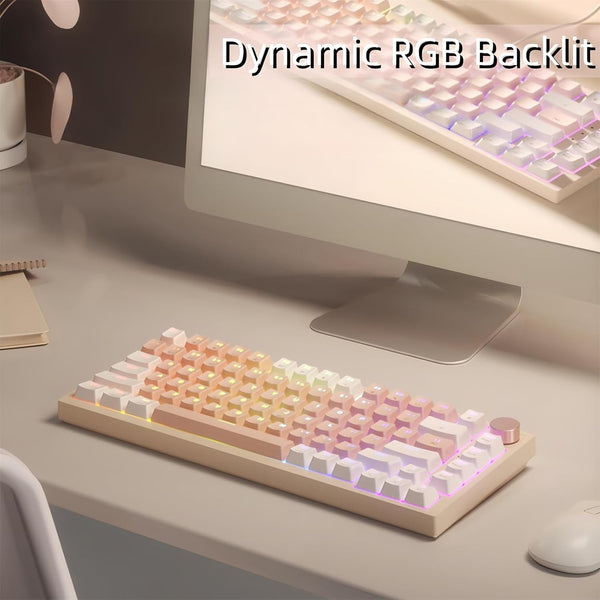 AK82 Three-Mode Mechanical Keyboard