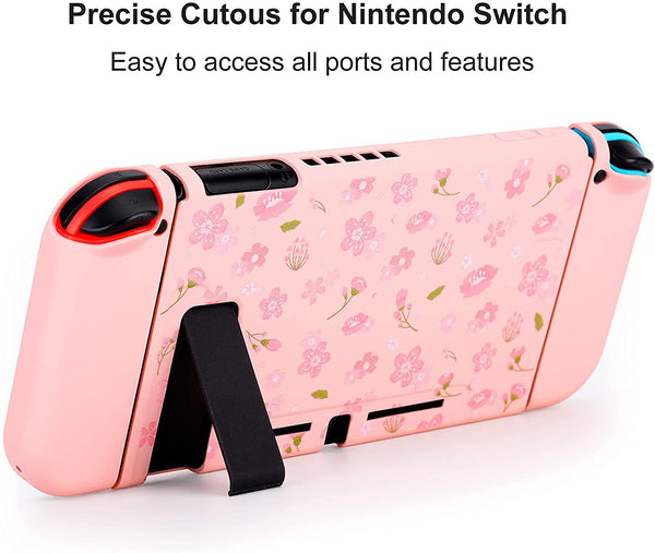 Nintendo Switch  and Lite Console Cover - Fallen Flowers
