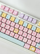 Load image into Gallery viewer, Cute Candy Bear MOA Keycap Sublimation 131 Key Small Full Set
