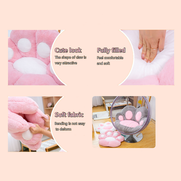 Pink Paw Cushion