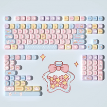 Load image into Gallery viewer, Cute Candy Bear MOA Keycap Sublimation 131 Key Small Full Set
