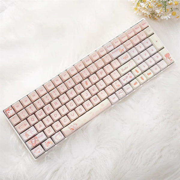 Spring Bunnies - Juego de 66 teclas MDA de PBT