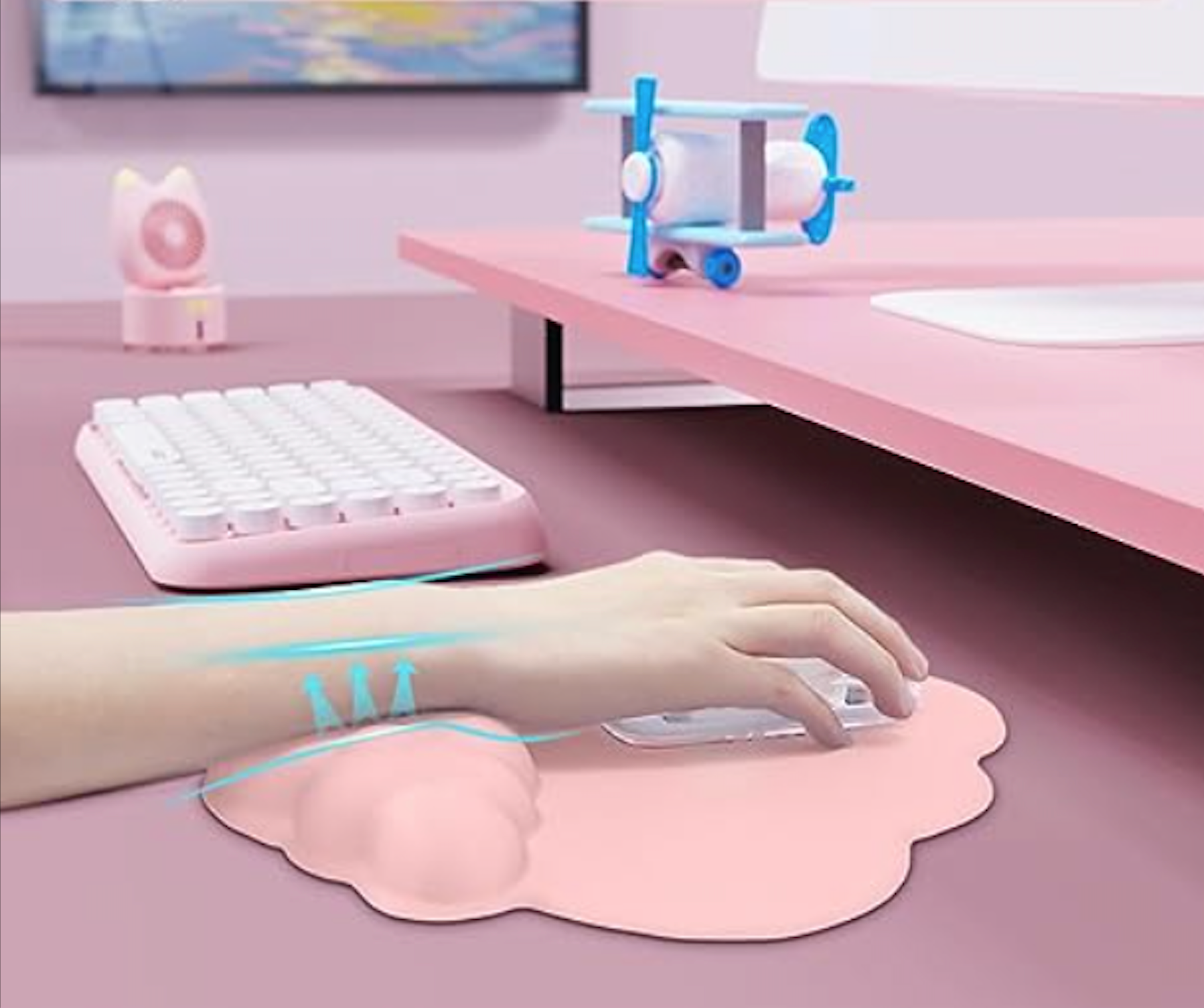 Pink Wrist Rest | Pink Gaming