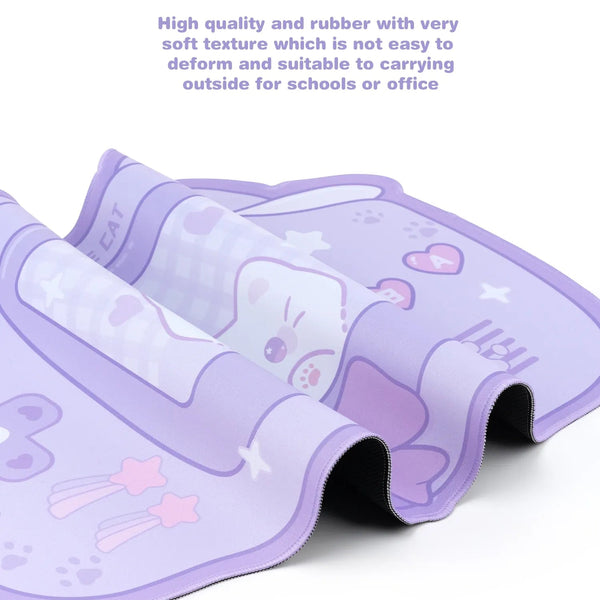 Pinky Gaming Cat - Mouse Pad