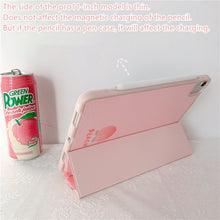 Load image into Gallery viewer, Strawberry Fields and Peachy Paradise - iPad Case
