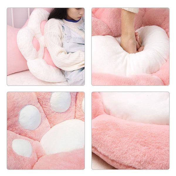 Pink Paw Cushion