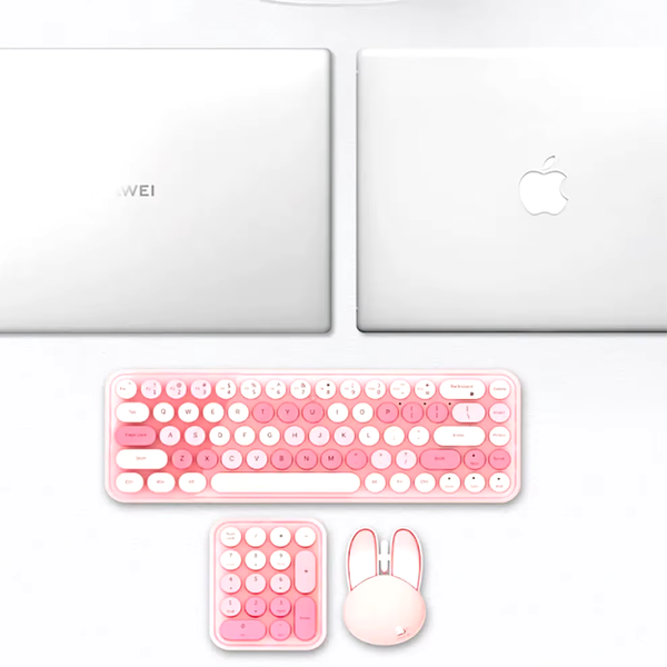 MOFII Cherry Portable Wireless Keyboard And Mouse Three-piece Suit
