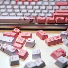 Load image into Gallery viewer, Sakura Keycaps OEM Height Five-sided Sublimation
