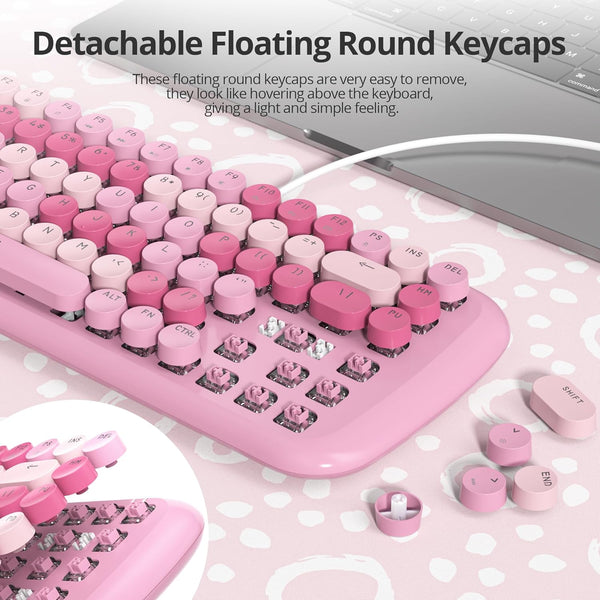 Candy M - Compact 84 Keys, 10 Lighting Effects - Mechanical Keyboard