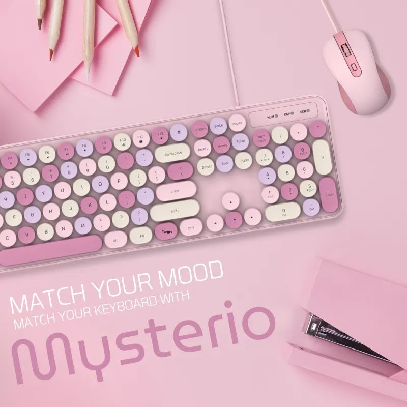 Mysterio CK280 - Wireless Keyboard And Mouse Set 2.4G