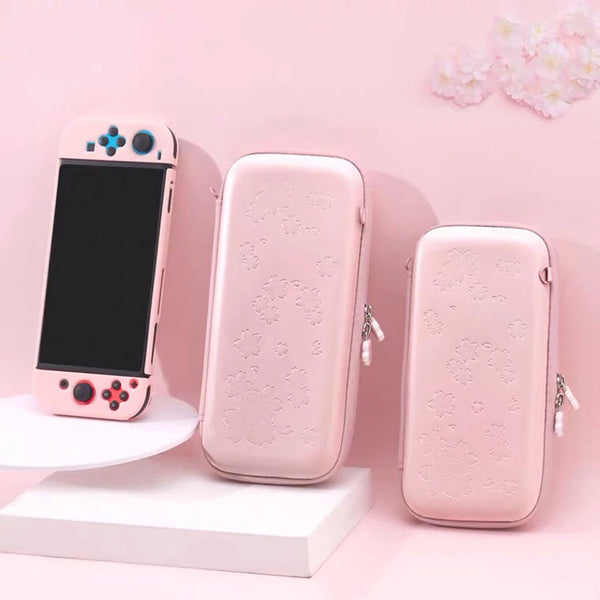 Nintendo Switch and OLED Case - Sakura Switch