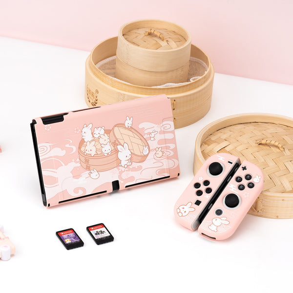 Nintendo Switch for Joy-Con and Console Cover - Pink Rabbit