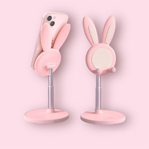 Pink Rabbit Stand Support