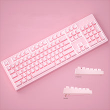 Cargar imagen en el visor de la galería, DSK100 - Teclado Rosa Ergonómico - 104 teclas
