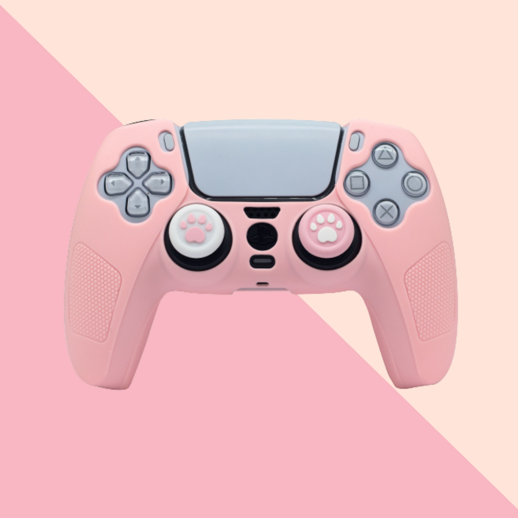PS5 Dualsense Controller Pink Cover