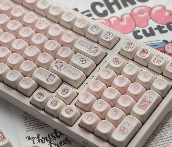 Snack Bunny MOA Keycaps
