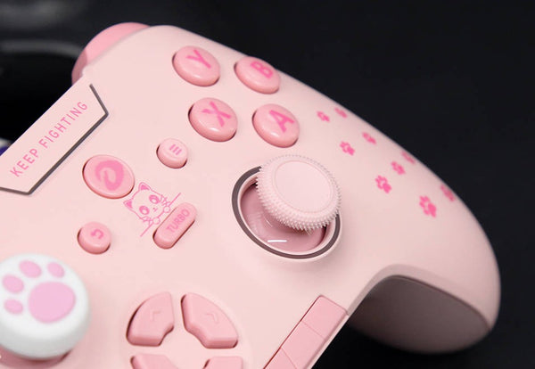 Pink Kitty Paws - Dareu H105 - New Wireless Bluetooth Game Controller
