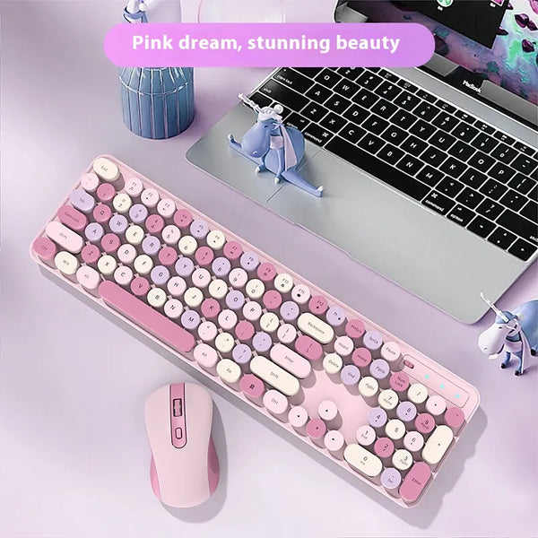 Mysterio CK280 - Wireless Keyboard And Mouse Set 2.4G