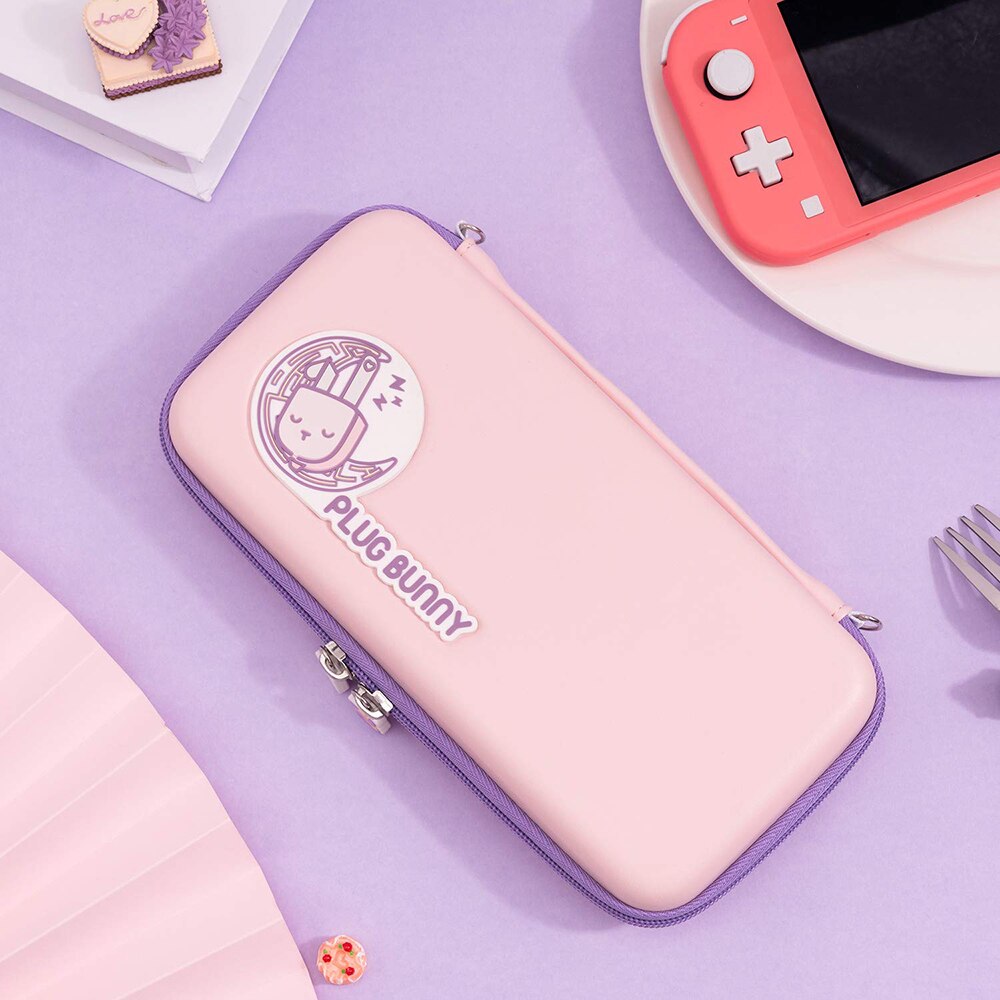 Nintendo Switch Storage Bag - Pink Plug Bunny