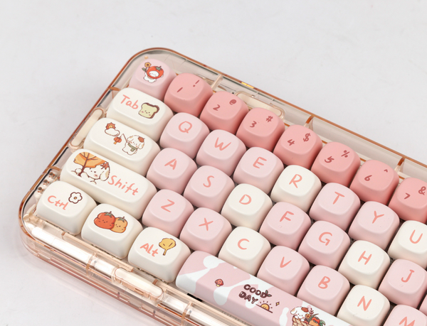 Cute Puppy Keyboard Keycaps - MOA Profile