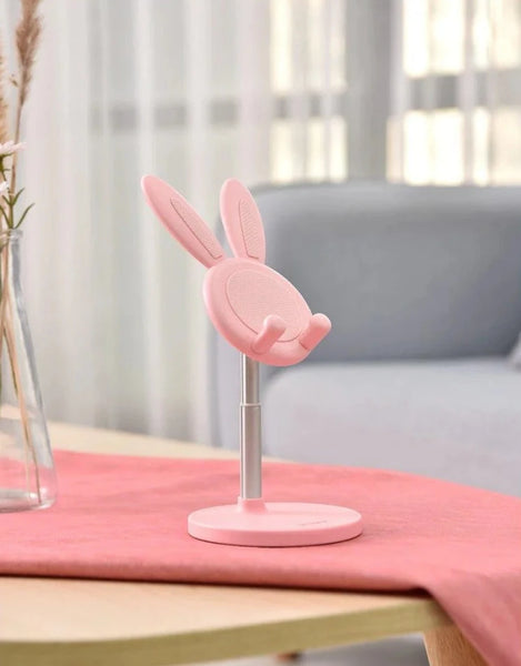 Pink Rabbit Stand Support