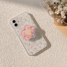 Load image into Gallery viewer, Spring Flower iPhone Case With Applicable Bracket
