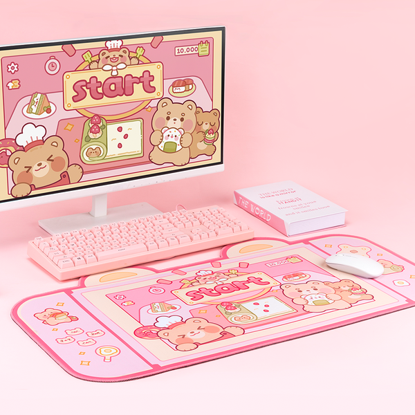 Pinky Bear Bakery - Mouse Pad
