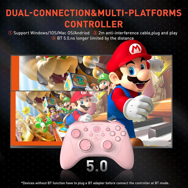 Pinky Bunny Controller - Dareu H101x - Nintendo Switch, PC & Android Controller