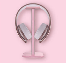 Load image into Gallery viewer, Pink Desk Headphones Stand
