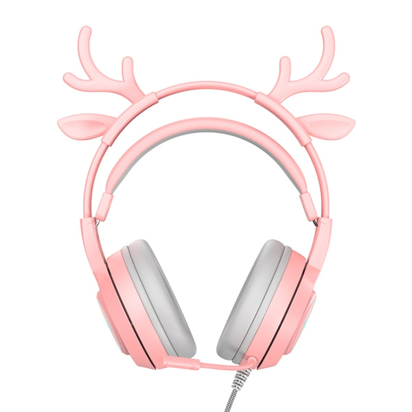 SYTO-SY - G25 - Pink Elk Ear Gaming Headphones
