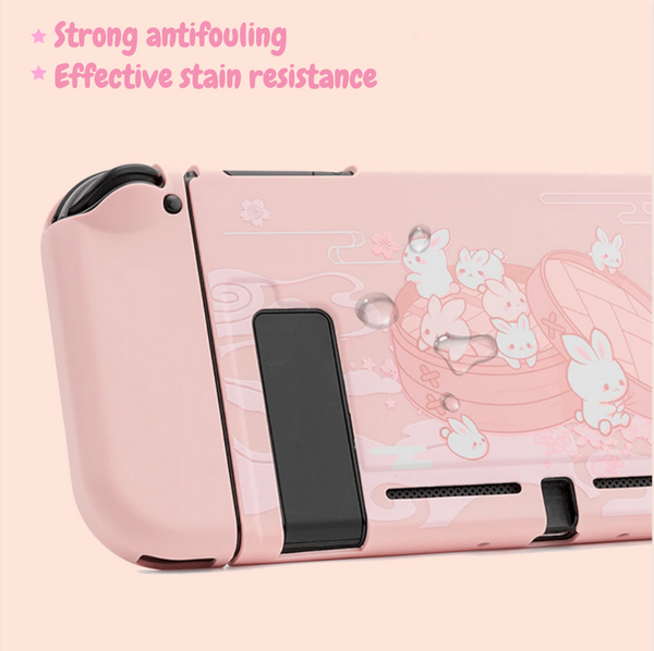 Nintendo Switch for Joy-Con and Console Cover - Pink Rabbit