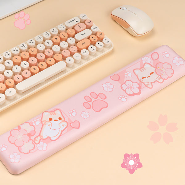 Cherry Blossom Cats - Wrist Rest