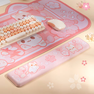 Cherry Blossom Cats - Wrist Rest