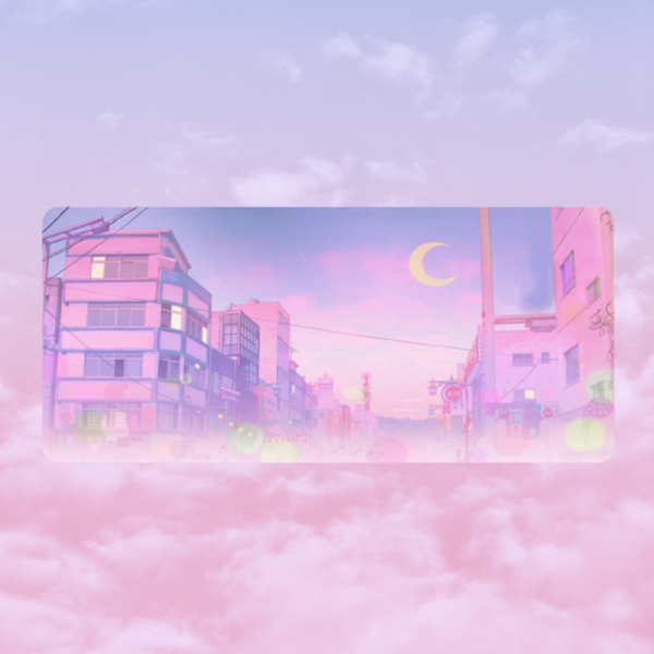 Pink Gaming X Owakita - Gaming Desk Mats