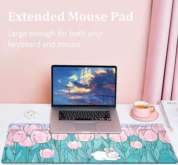 Cuties in Garden - Super Cute Cartoon Mouse Pad