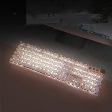 Load image into Gallery viewer, V20 Tri-Mode Wireless Mechanical Keyboard Steampunk Style
