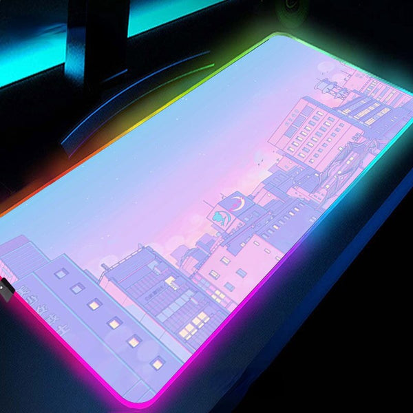 Pink Gaming X Owakita - Gaming Desk Mats