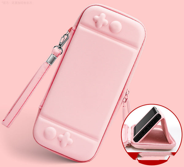 Pink Switch OLED Carrying Case