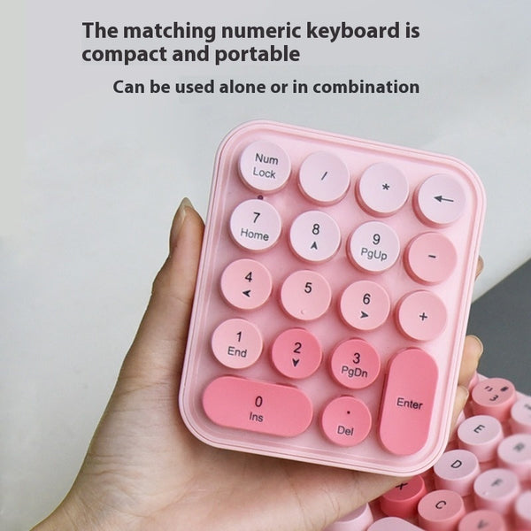 MOFII Cherry Portable Wireless Keyboard And Mouse Three-piece Suit