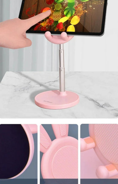 Pink Rabbit Stand Support