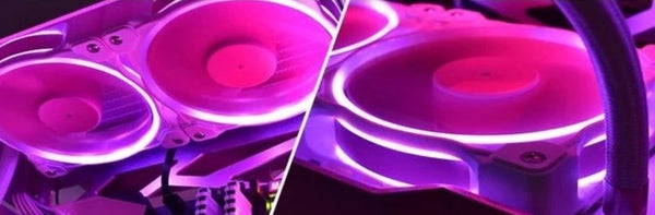 ARGB Temperature Controlled PC Fan - ID-Cooling ZF-12025