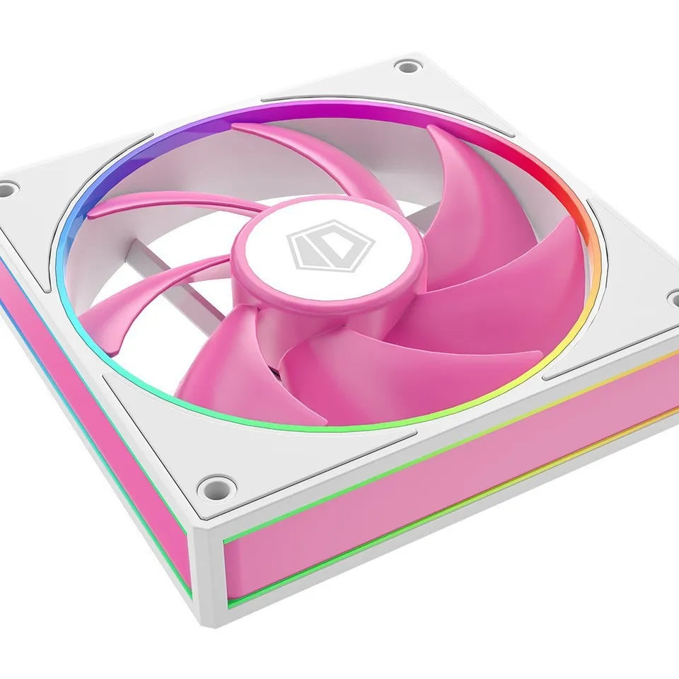 Pink Cooling PC Fan 💕 ARGB Temperature Controlled Fan | Pink Gaming