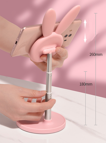 Pink Rabbit Stand Support