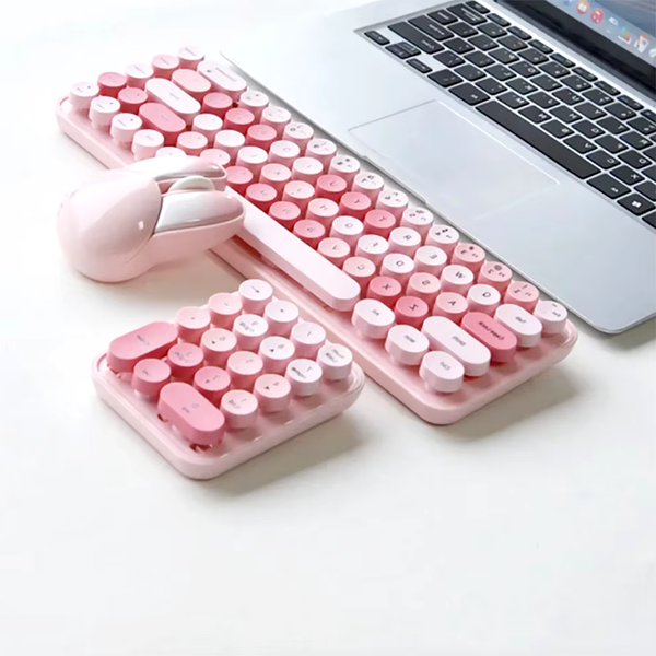 MOFII Cherry Portable Wireless Keyboard And Mouse Three-piece Suit