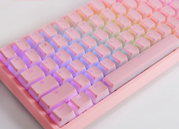 Pink PBT Keycaps