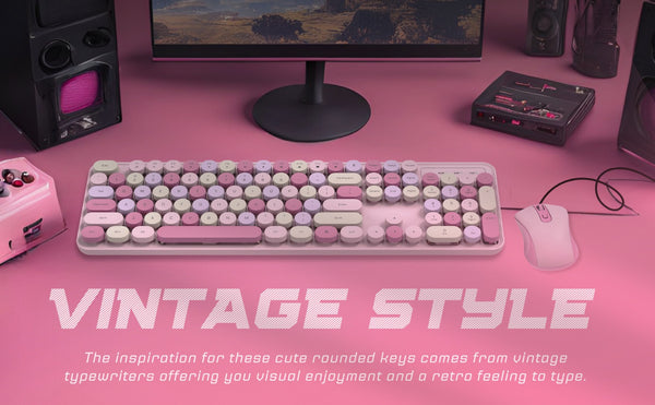 Mysterio CK280 - Wireless Keyboard And Mouse Set 2.4G