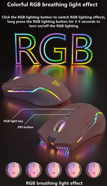 CW905 - Pink Wireless Gaming Mouse