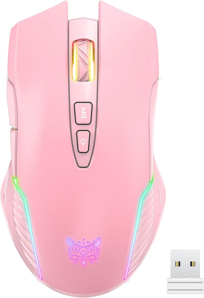Pink Gaming Mouse - Keeping Gaming Cute ๐ Wireless Mouse | Pink Gaming