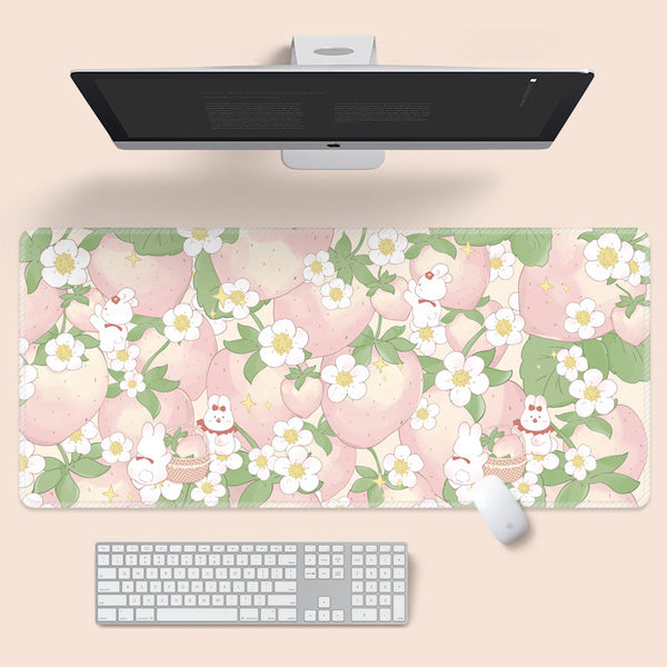Cuties in Garden - Super Cute Cartoon Mouse Pad
